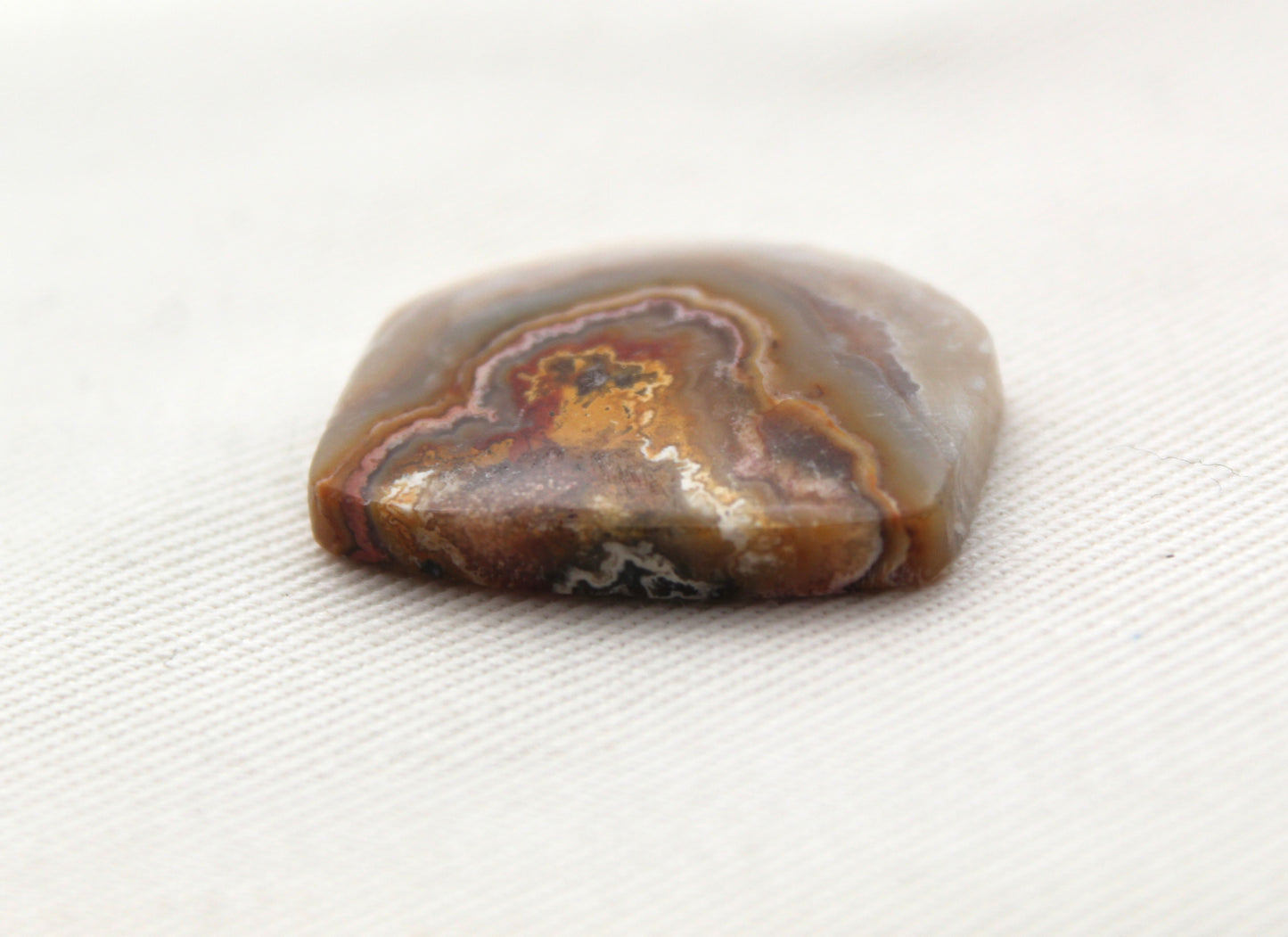 NICE Indonesian Lace Agate Cabochon Gemstone