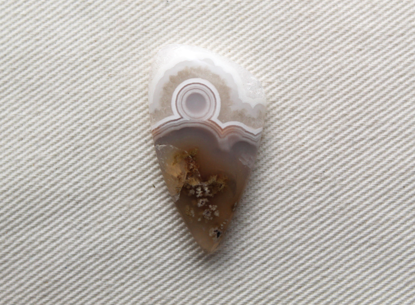Small Orbicular Agate Cabochon Gemstone natural Freeform
