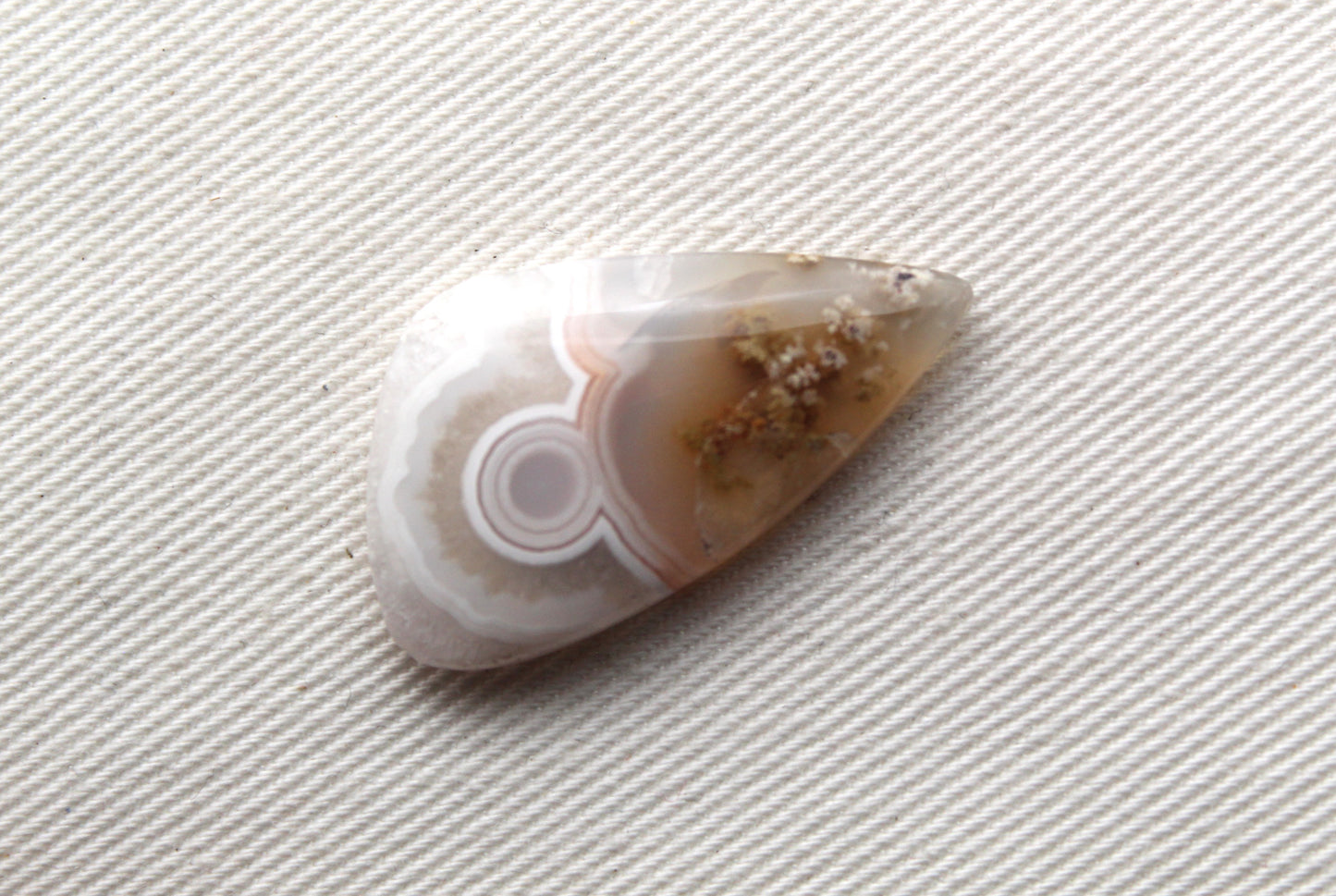 Small Orbicular Agate Cabochon Gemstone natural Freeform