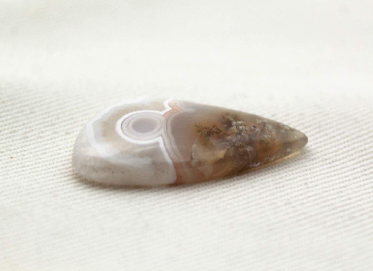 Small Orbicular Agate Cabochon Gemstone natural Freeform
