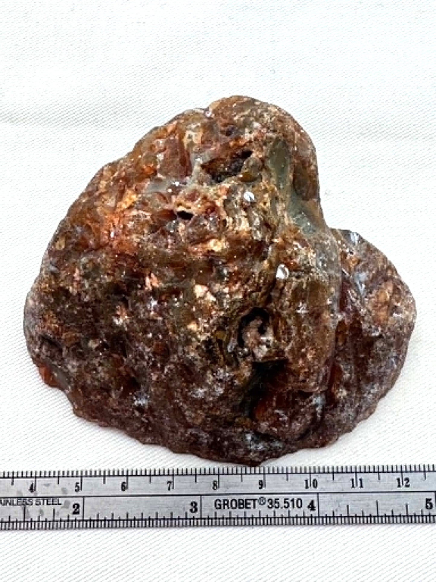 UNIQUE Indonesian banded Agate half nodule polished Whale