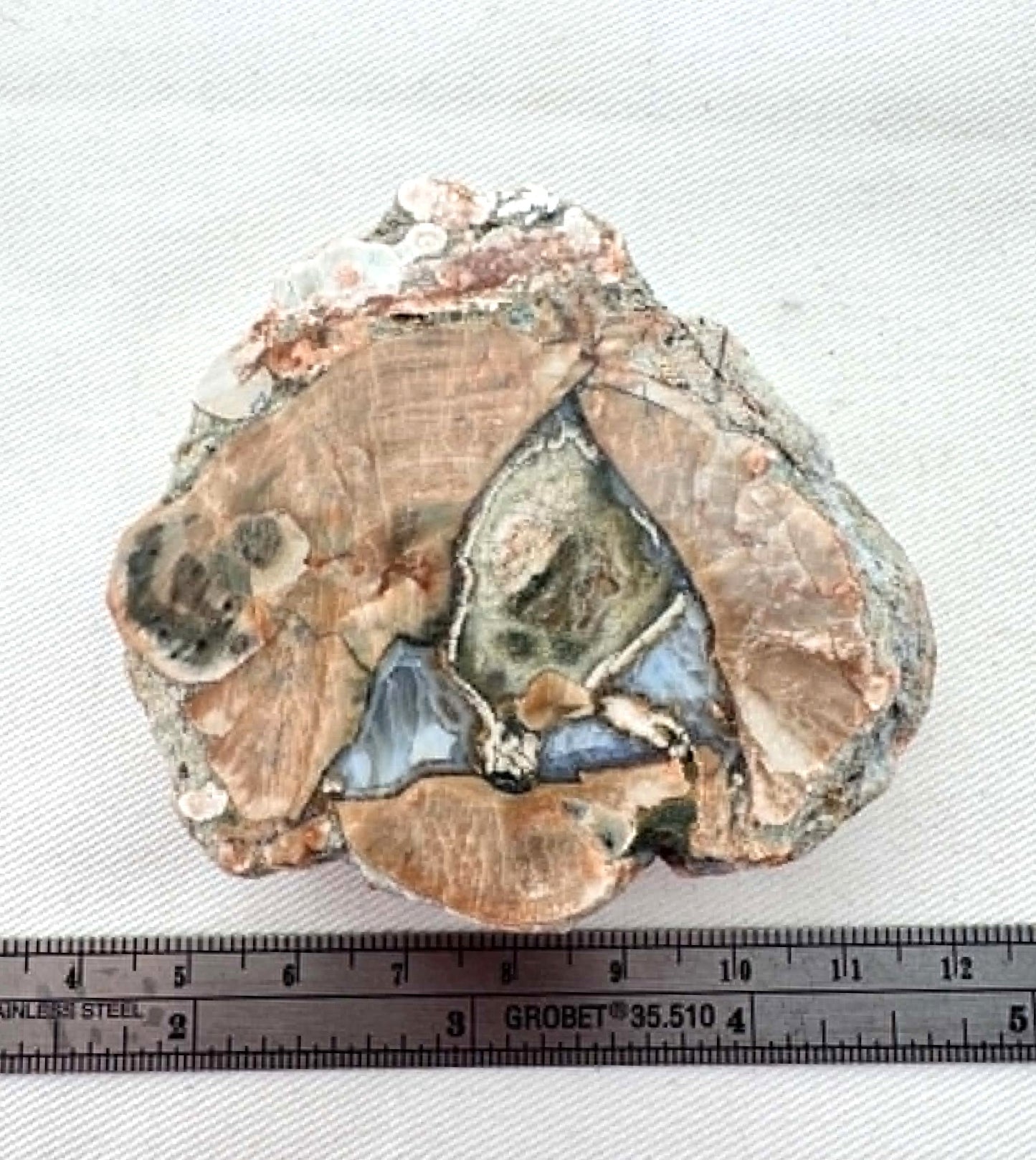 Nice Natural Agate Mont Lyall Canada Chunk