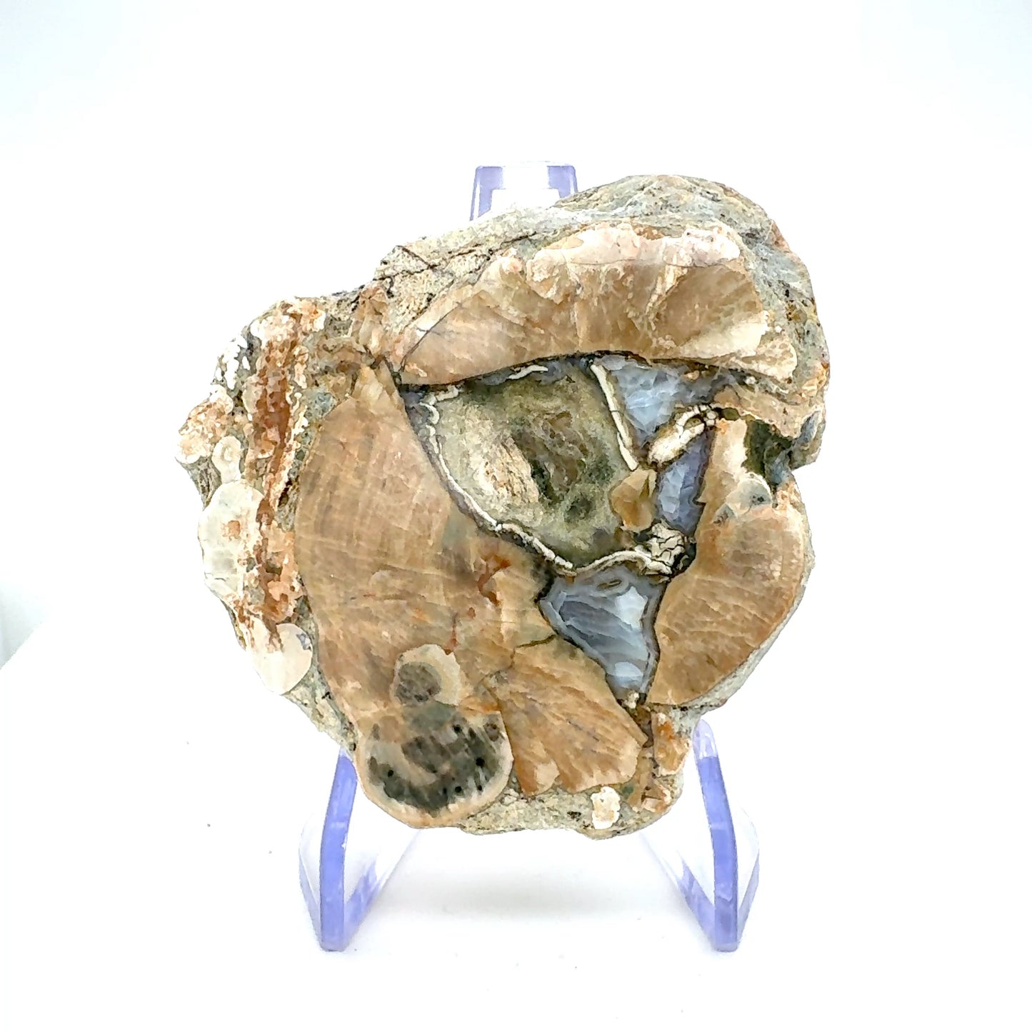 Nice Natural Agate Mont Lyall Canada Chunk
