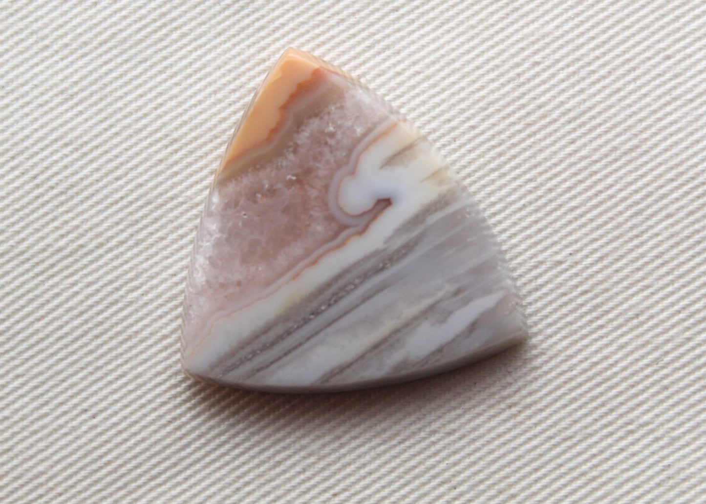 Indonesian Blue Agate Cabochon Gemstone
