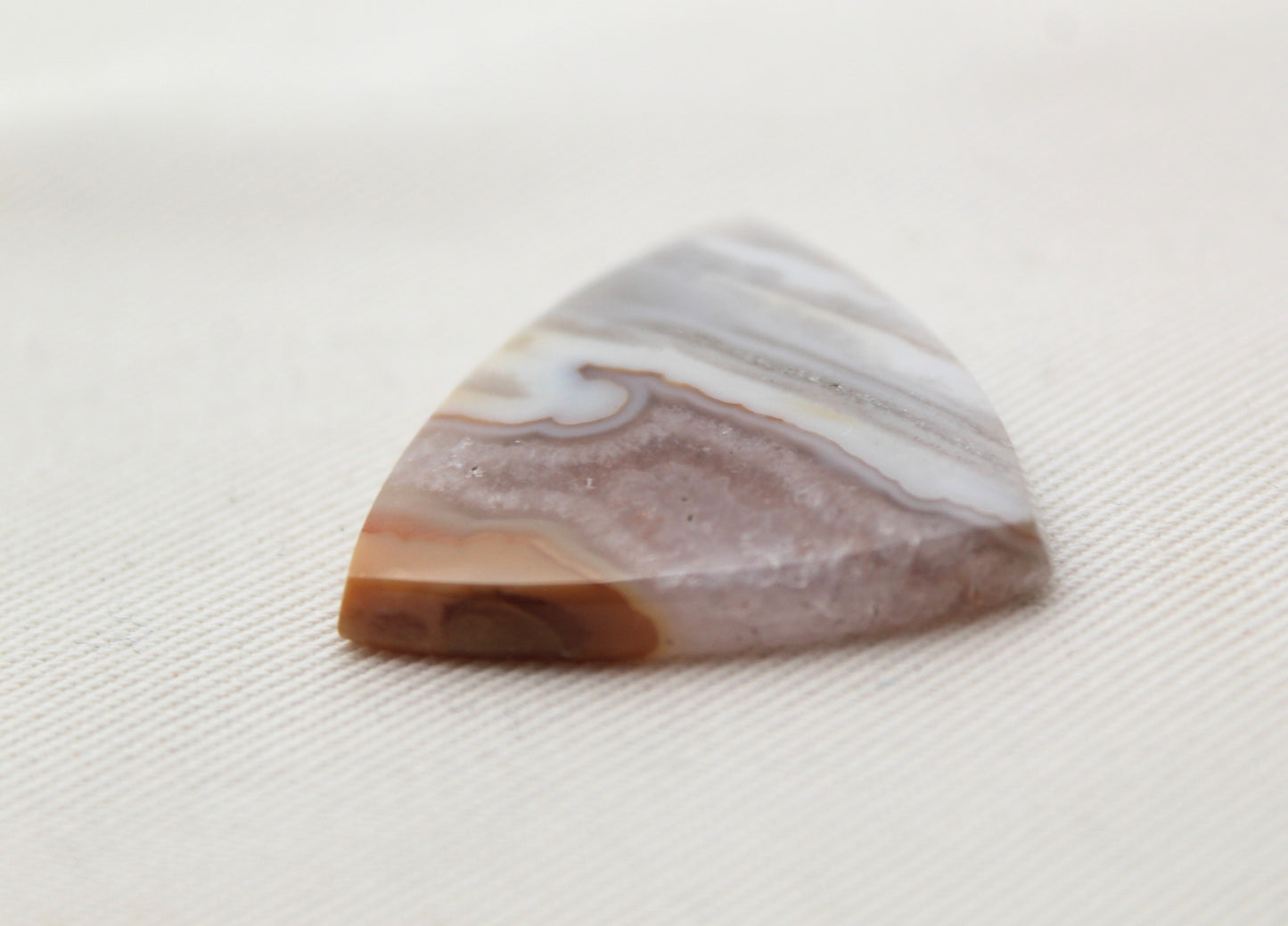 Indonesian Blue Agate Cabochon Gemstone