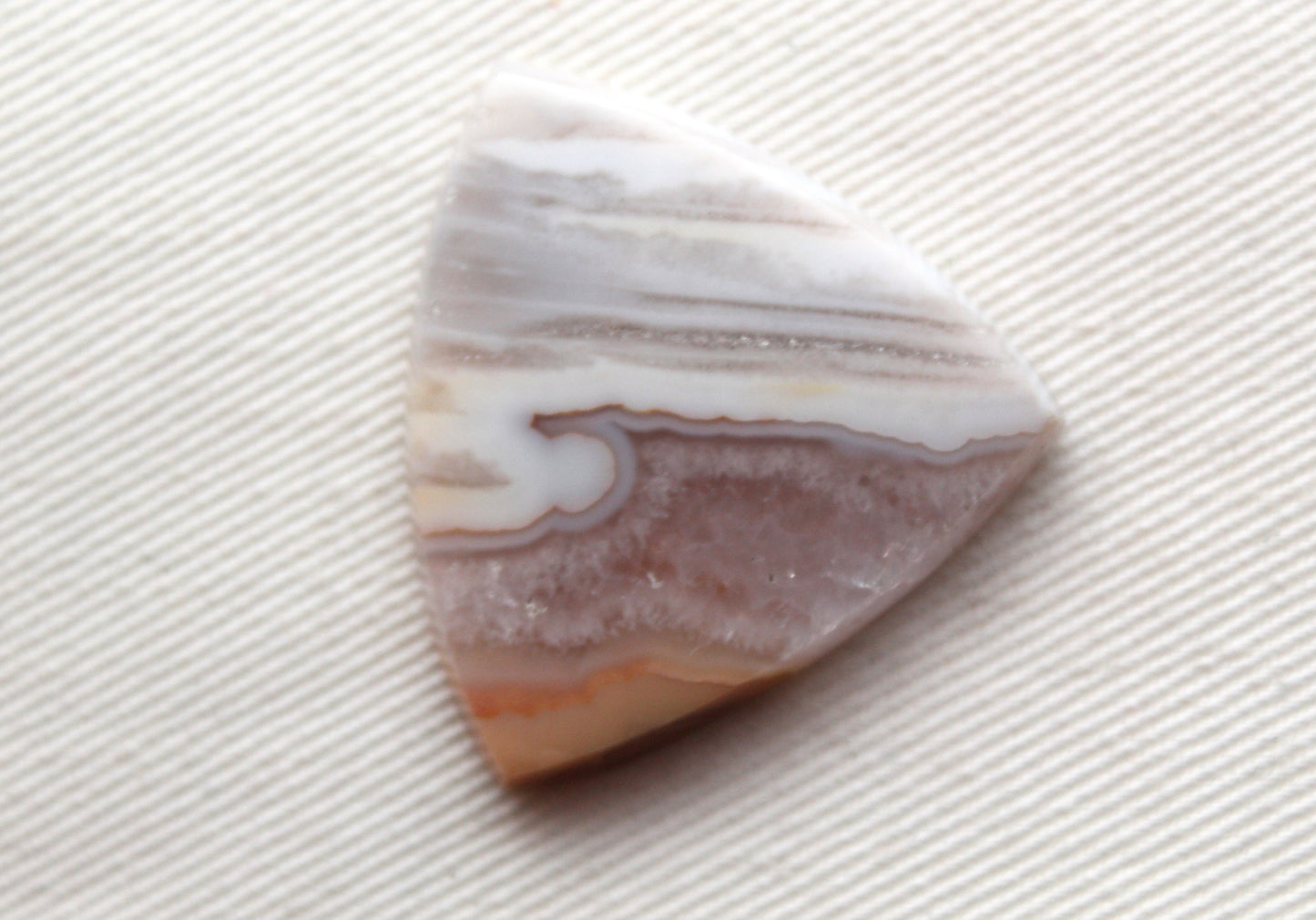 Indonesian Blue Agate Cabochon Gemstone
