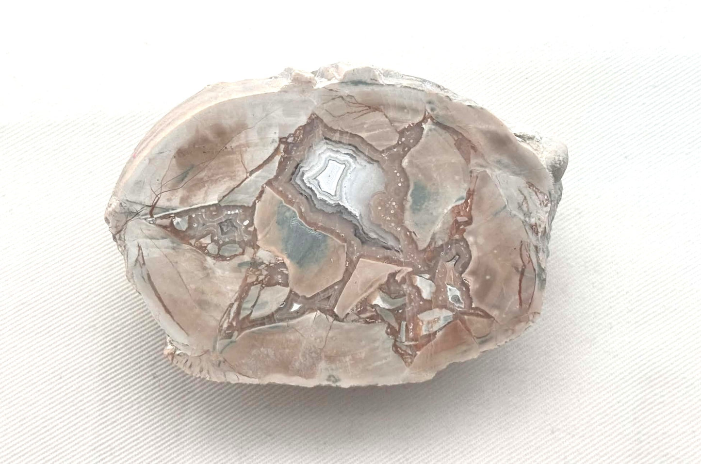 Nice Natural Agate Mont Lyall Canada Chunk
