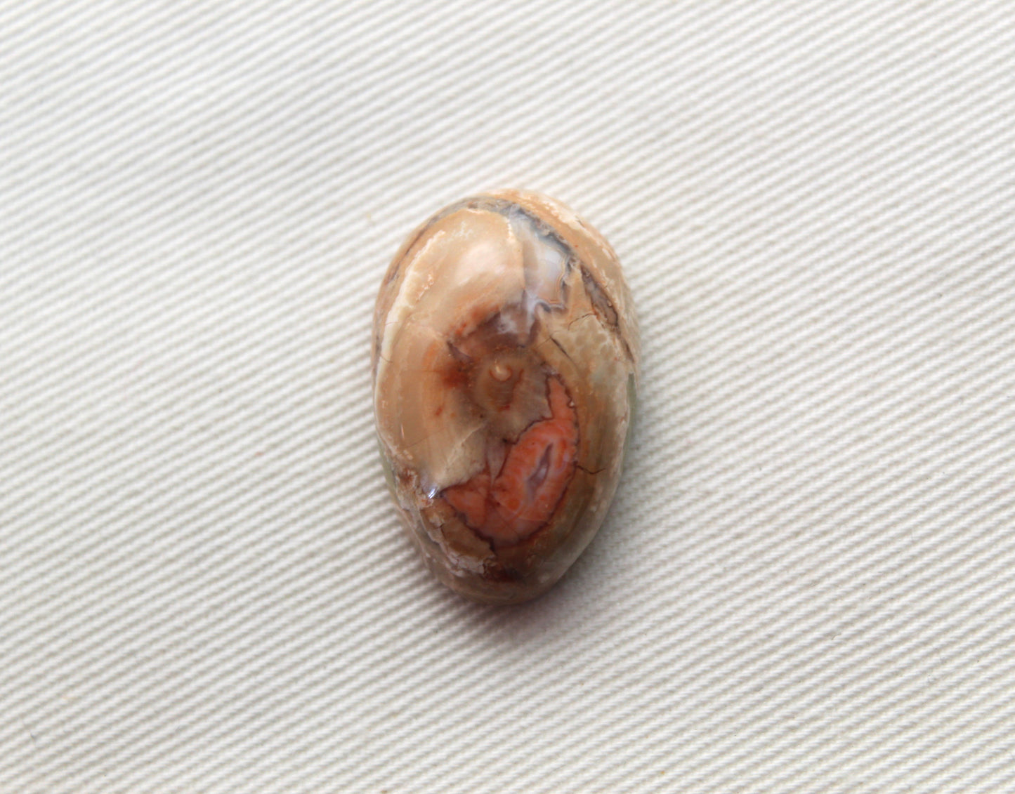 Natural Agate Cabochon Gemstone beige freeform