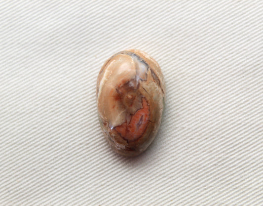 Natural Agate Cabochon Gemstone beige freeform
