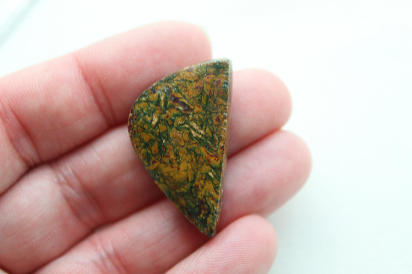 Fingerprint Jasper cabochon Gemstone