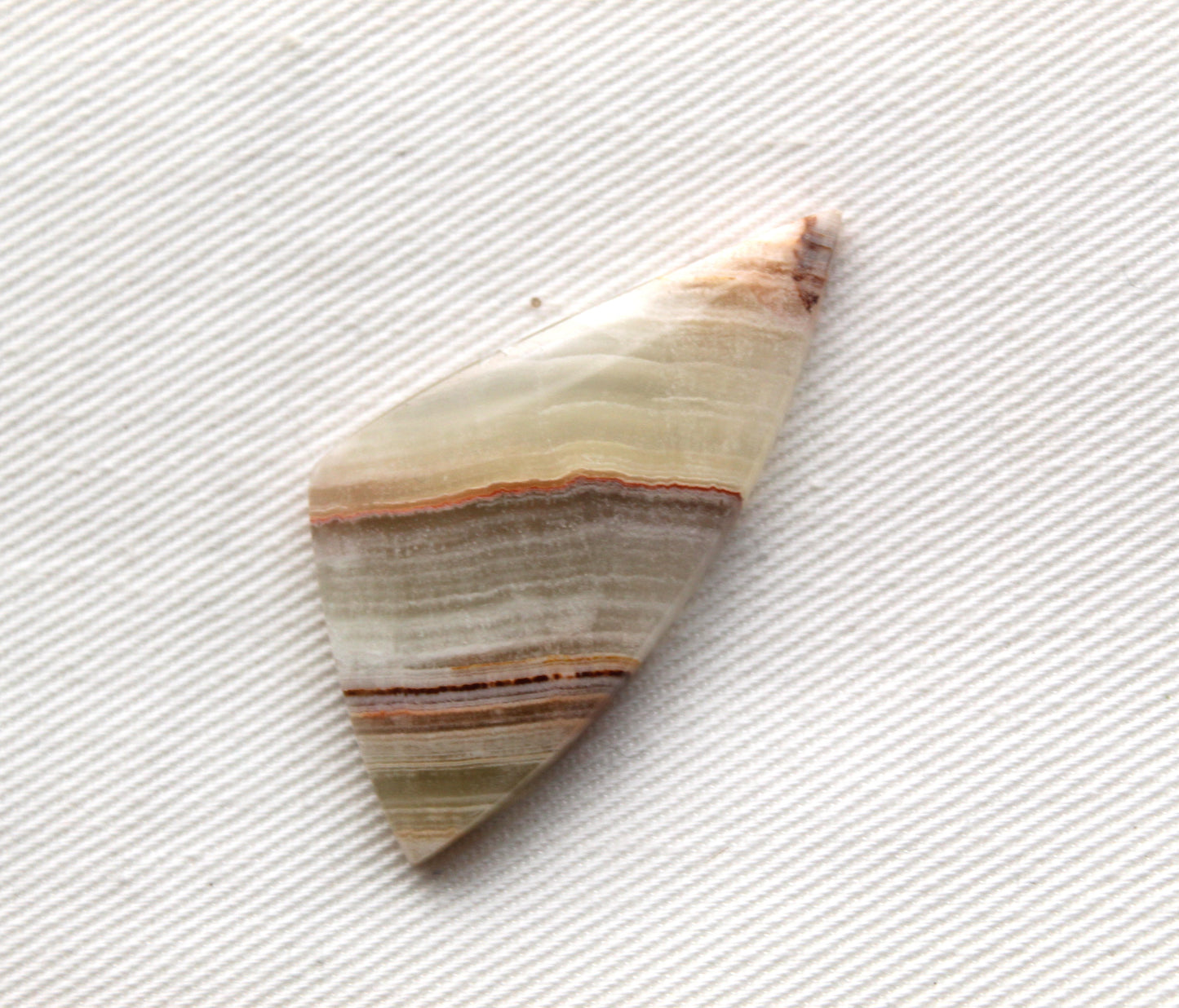 One Green onyx Cabochon Gemstone natural