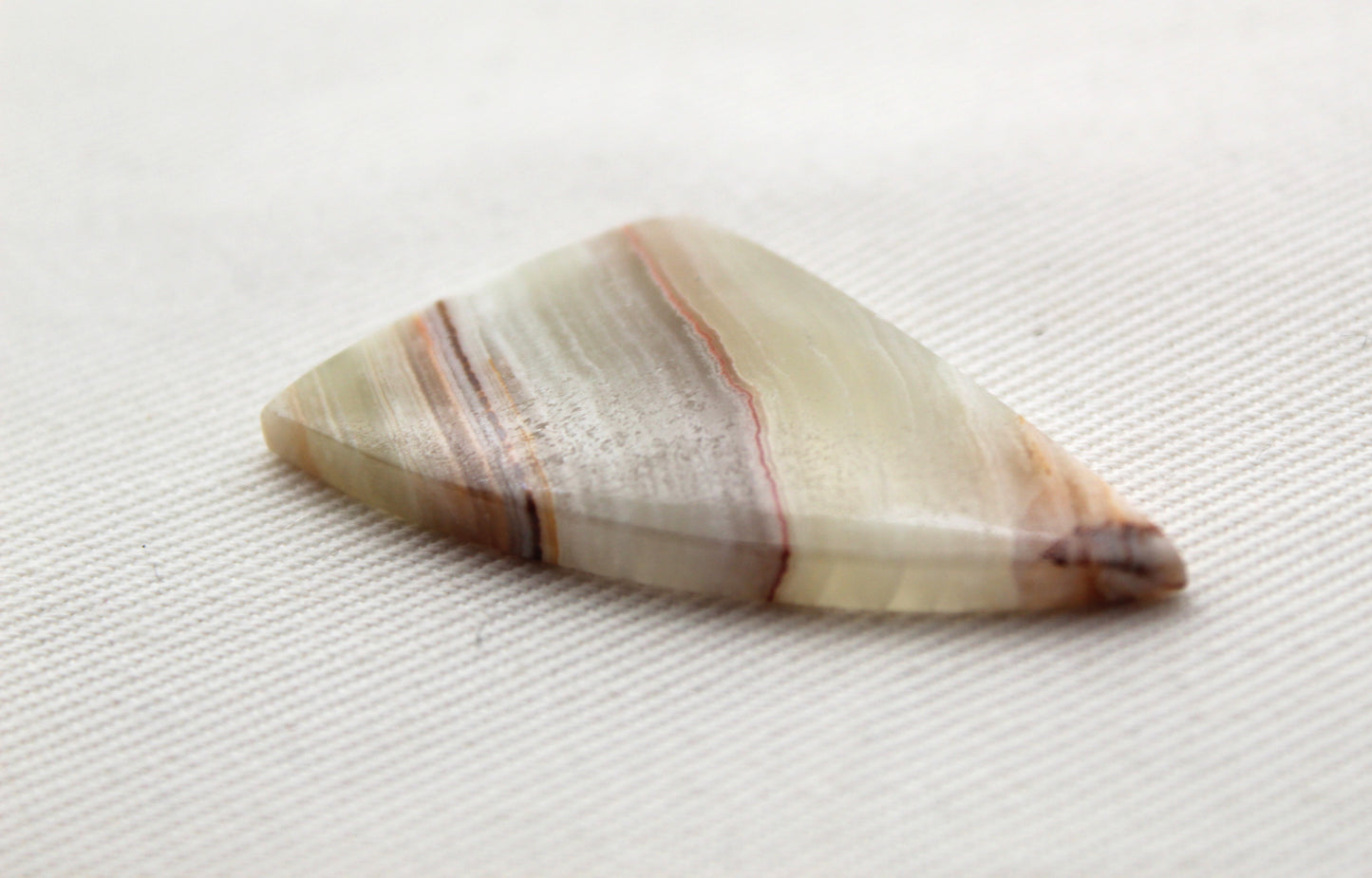 One Green onyx Cabochon Gemstone natural
