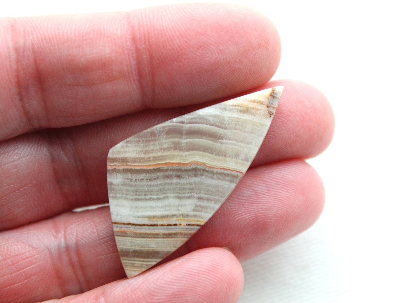One Green onyx Cabochon Gemstone natural