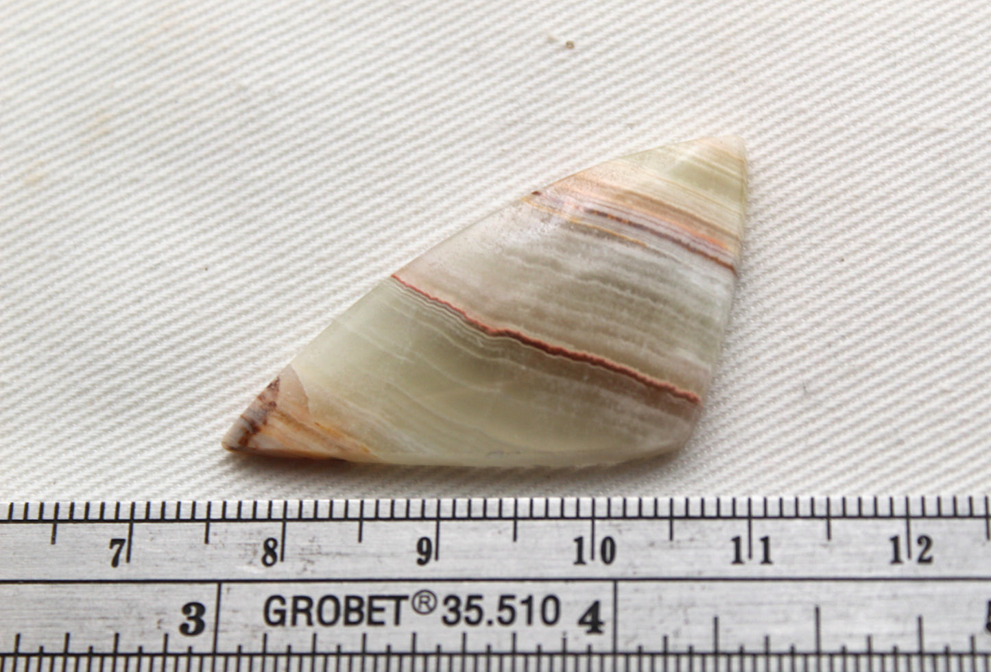 One Green onyx Cabochon Gemstone natural