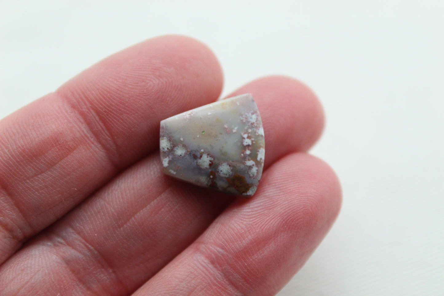 Small Purple River Jasper Cabochon Pair Gemstone