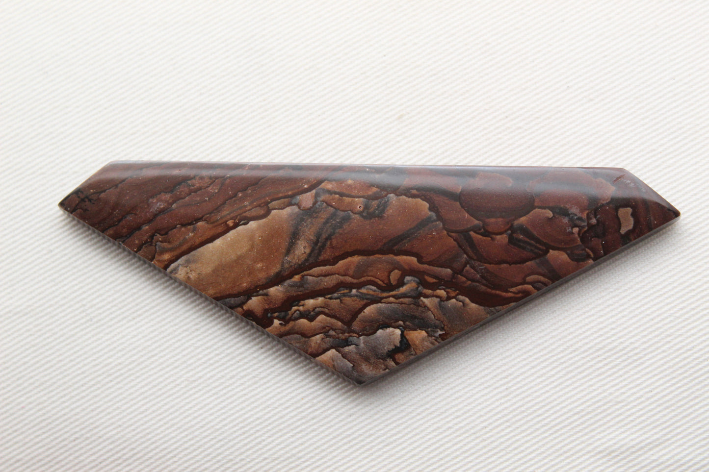 Deschutes Jasper Cabochon beige brown gemstone Large