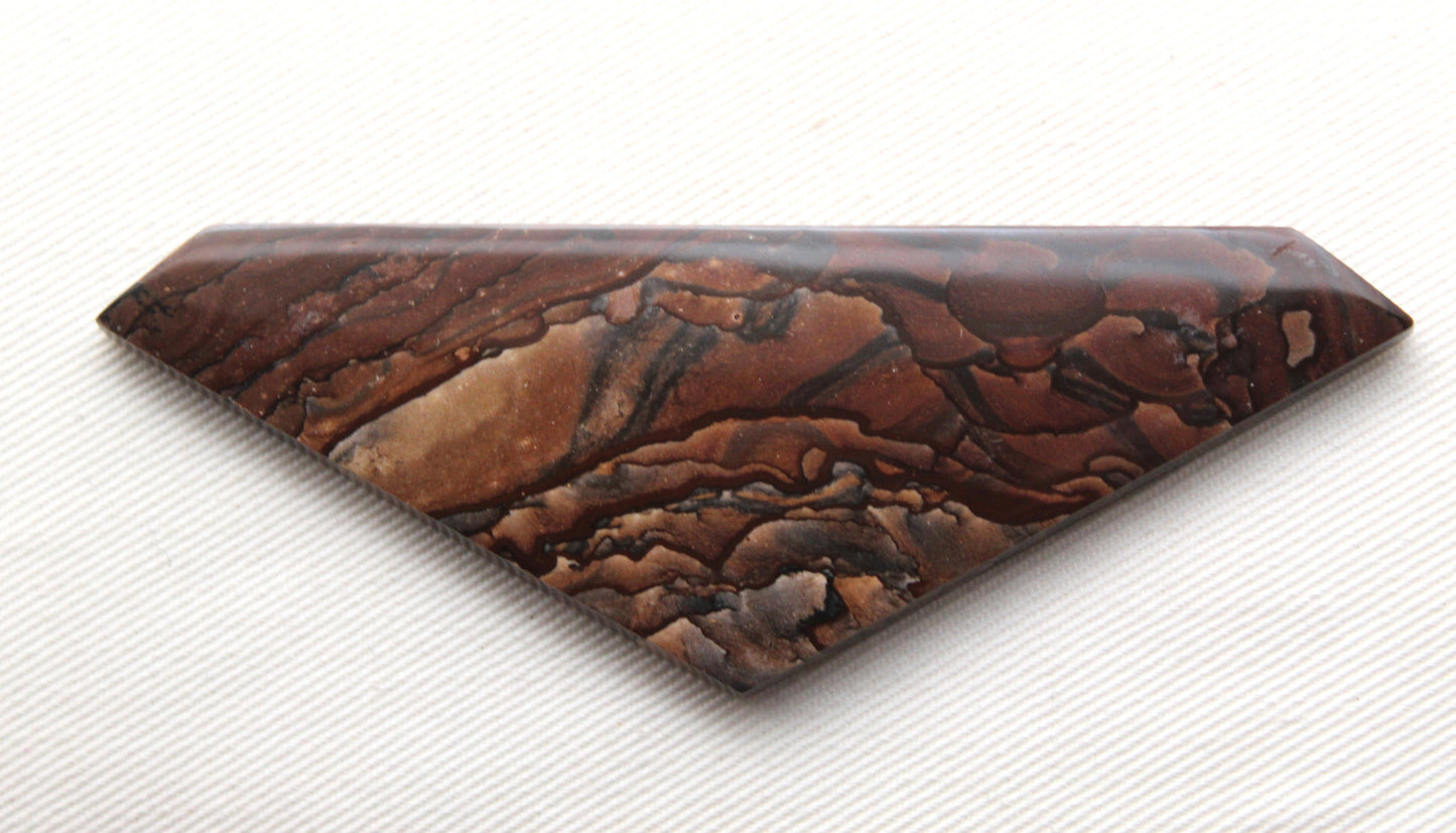 Deschutes Jasper Cabochon beige brown gemstone Large