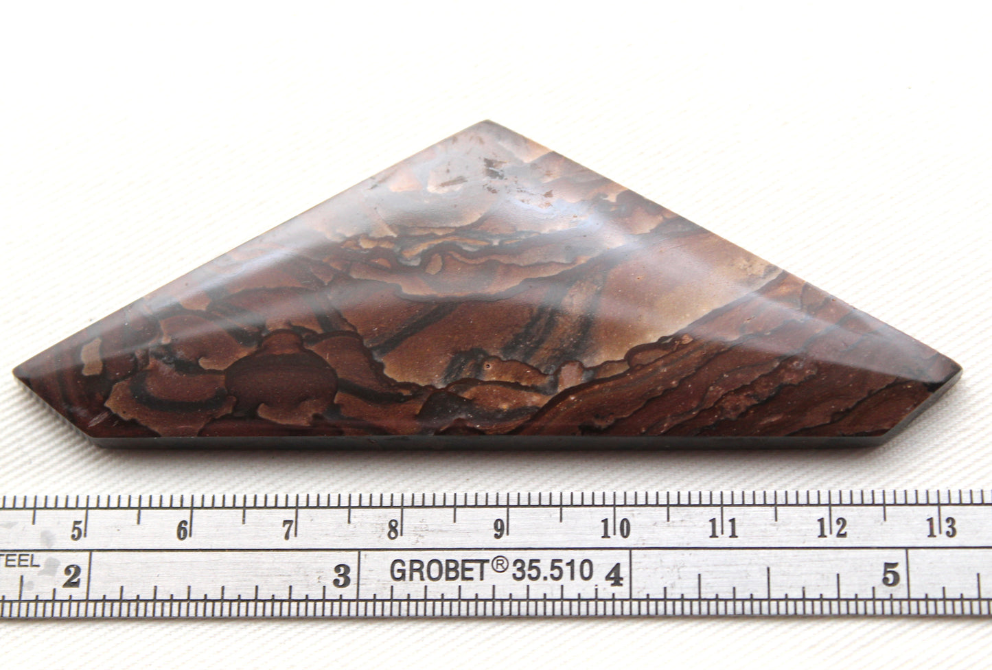 Deschutes Jasper Cabochon beige brown gemstone Large