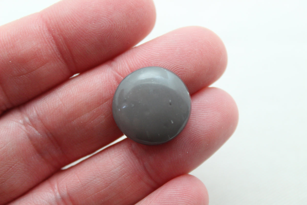 TWO Agni Manitite cabochons Gemstones round pear
