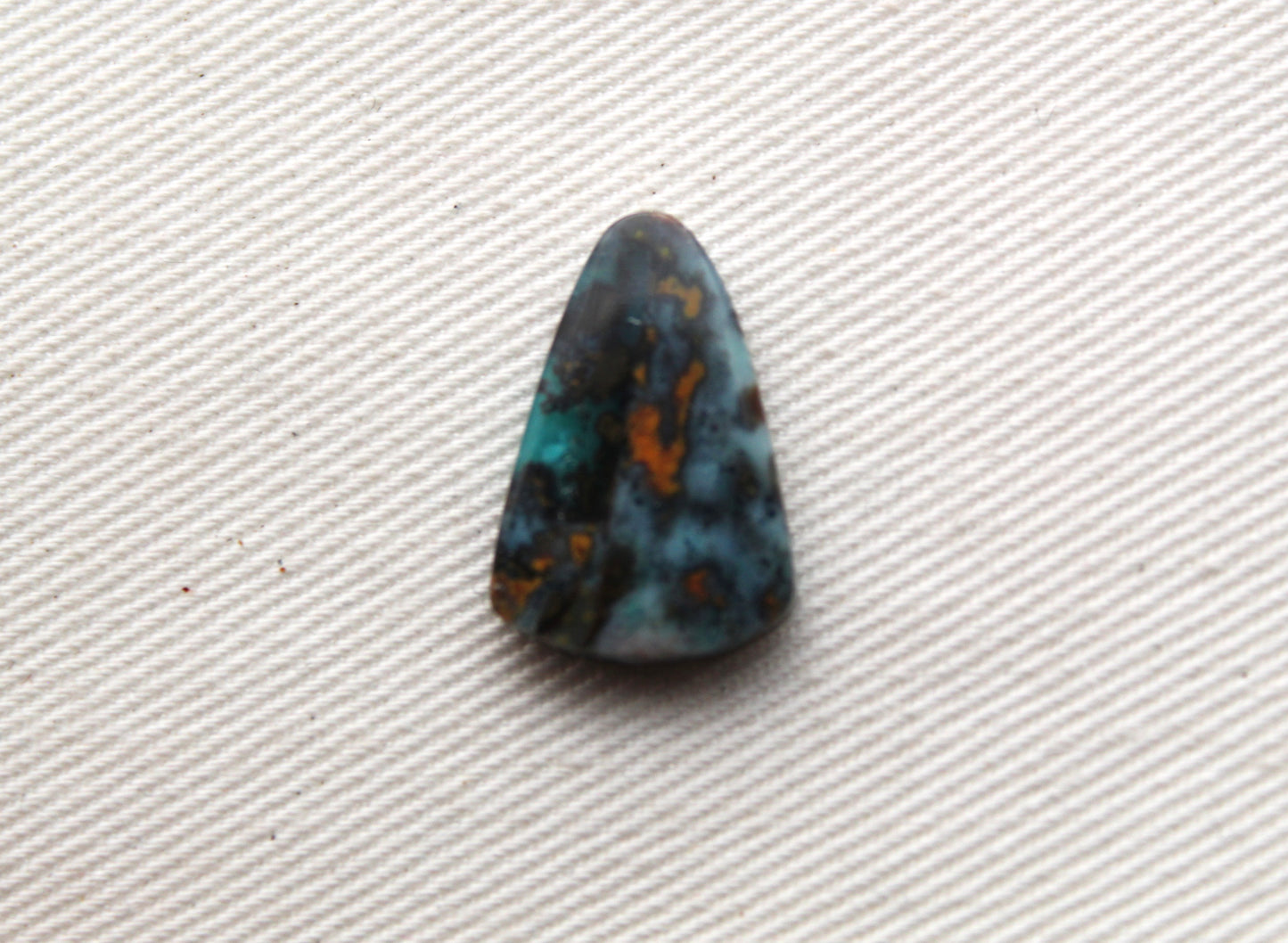 Small Chrysocolla Cabochon Blue Gemstone
