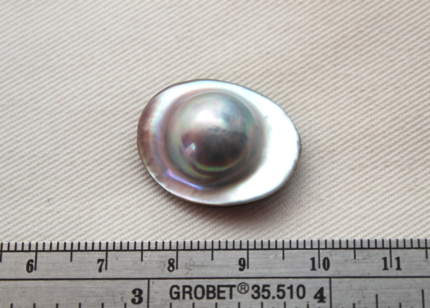 Une Perle de Tahiti Semi Ronde 11MM NON PERCEE