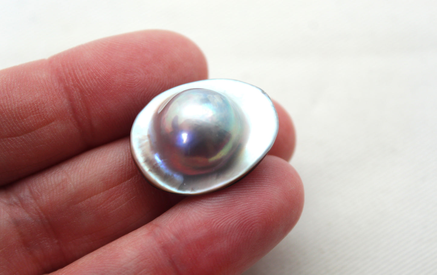 Une Perle de Tahiti Semi Ronde 11MM NON PERCEE