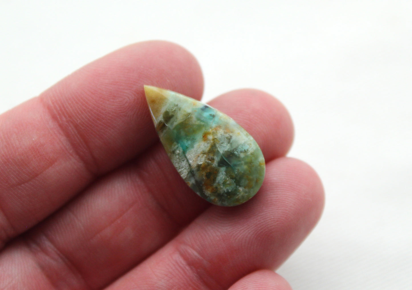 Opalized Wood Cabochon oval natural gemstone (Copie)