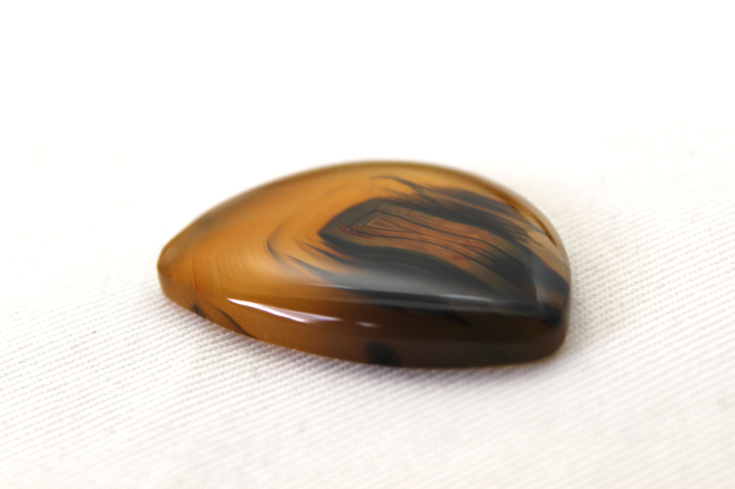 Sumatra Agate Cabochon Gemstone Yellow freeform