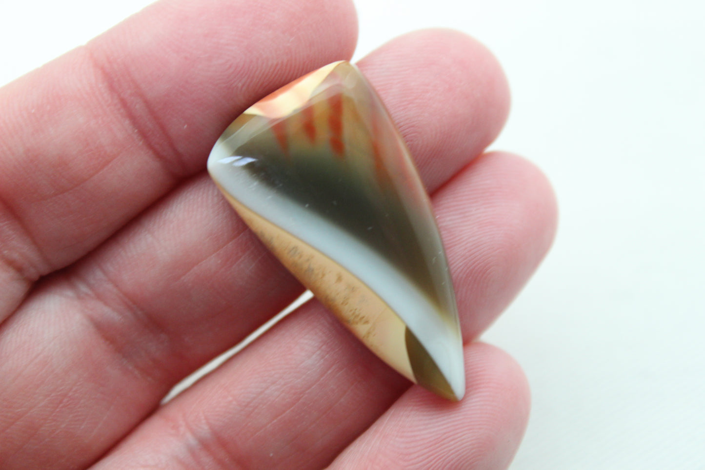 Sumatra Agate Cabochon Gemstone