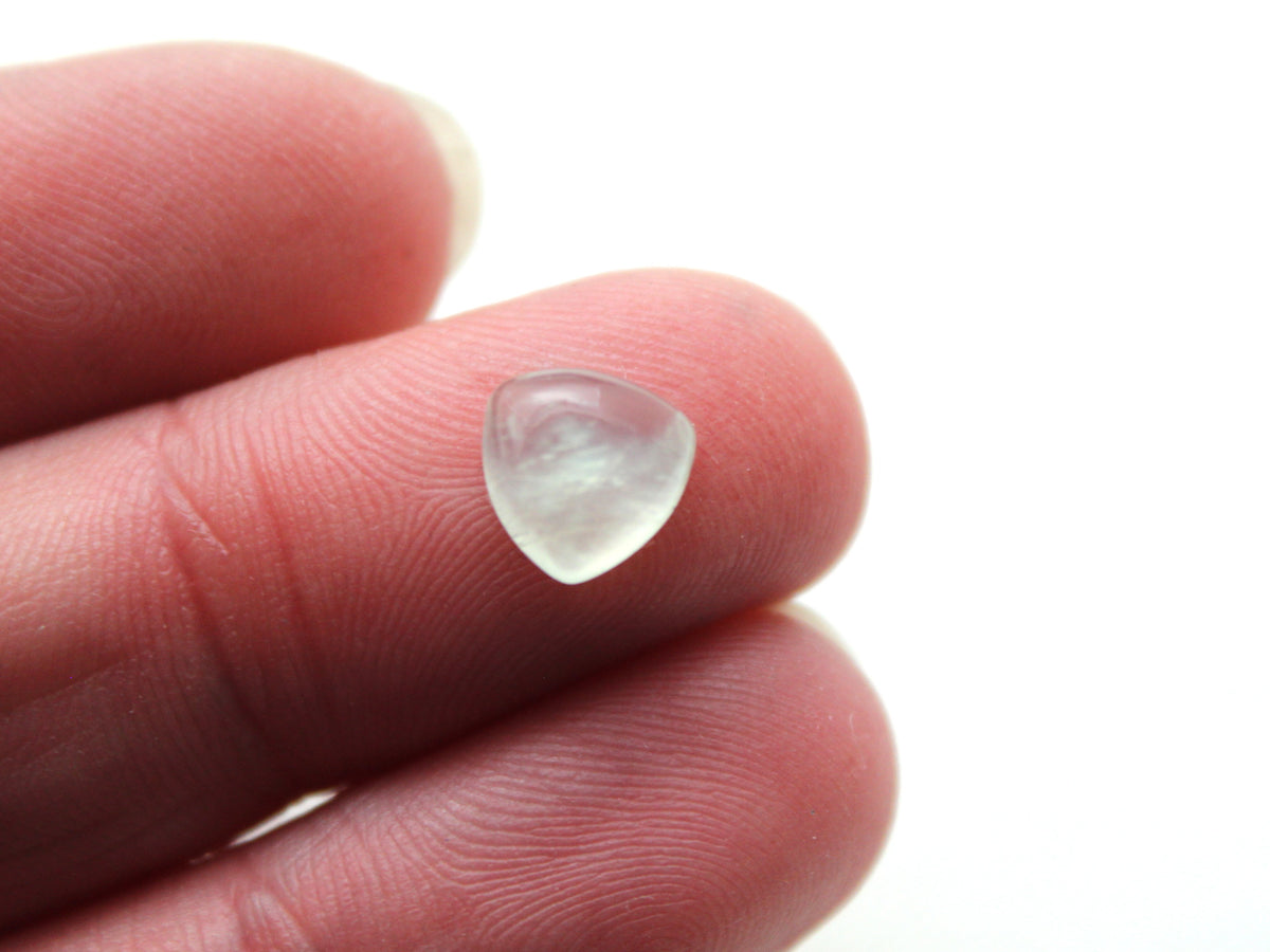 DEUX cabochons de prehnite Gemstones Ovale 8x10MM
