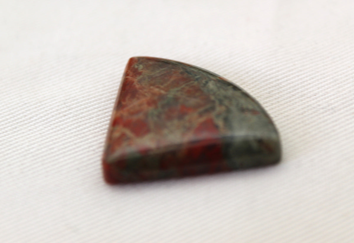 Lake Superior Red and Green Jasper Cabochon Gemstone