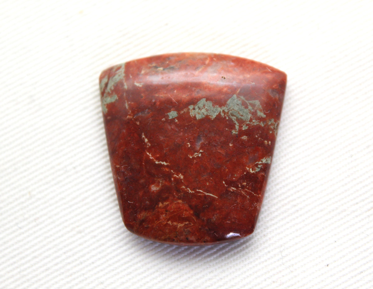 Lake Superior Red and Green Jasper Cabochon Gemstone