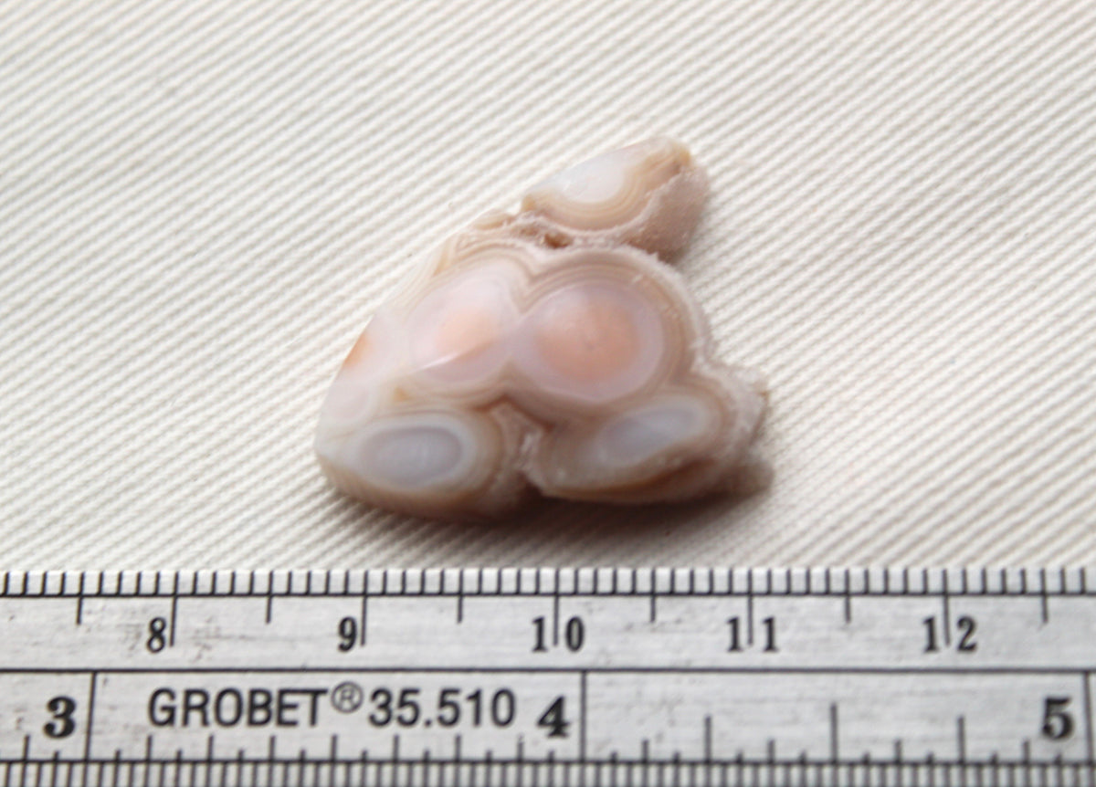 Indonesian Agate Cabochon Gemstone with rough edge