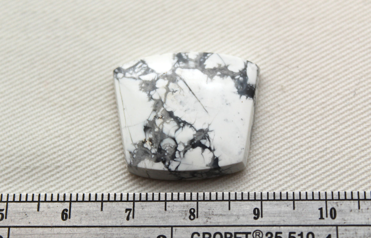 Maligano Jasper Cabochon Gemstone White grey