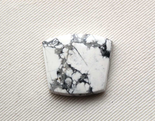 Maligano Jasper Cabochon Gemstone White grey