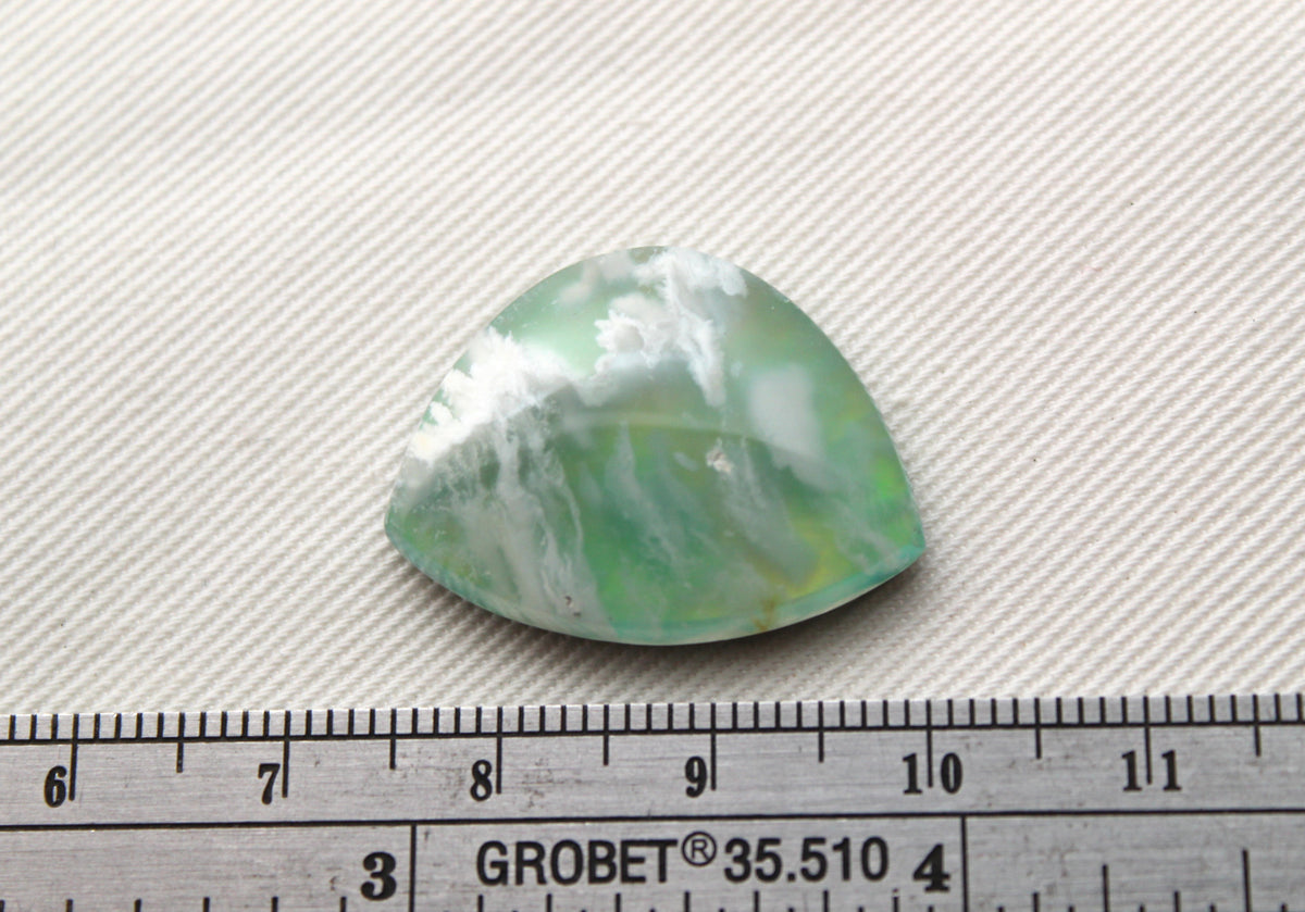 Indonesian Agate Plume DOUBLET Cabochon Gemstone