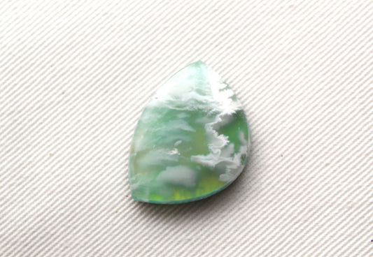 Indonesian Agate Plume DOUBLET Cabochon Gemstone