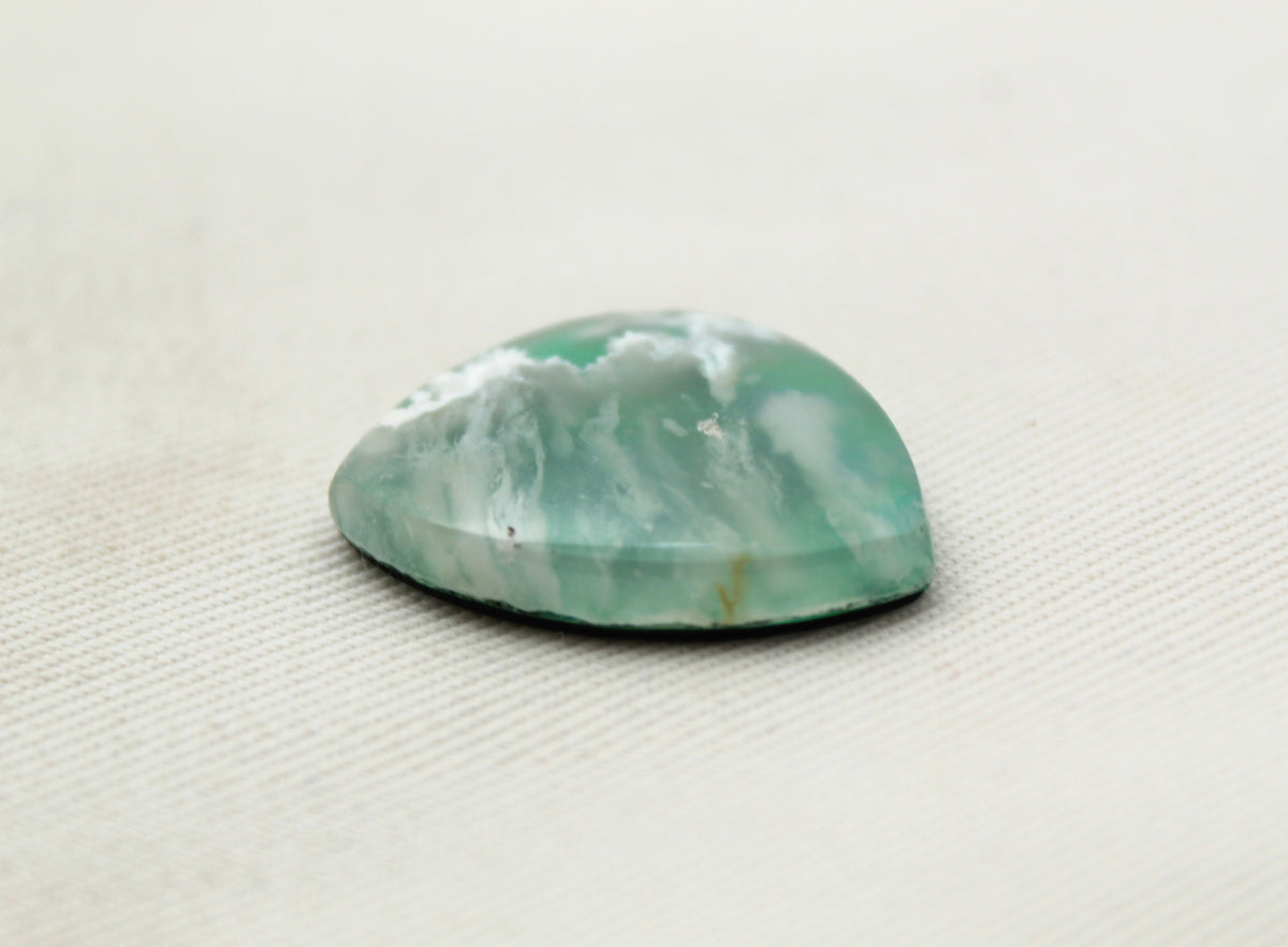Indonesian Agate Plume DOUBLET Cabochon Gemstone