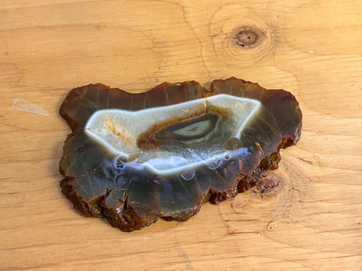 Large Sumatra Agate Natural Stone Slab