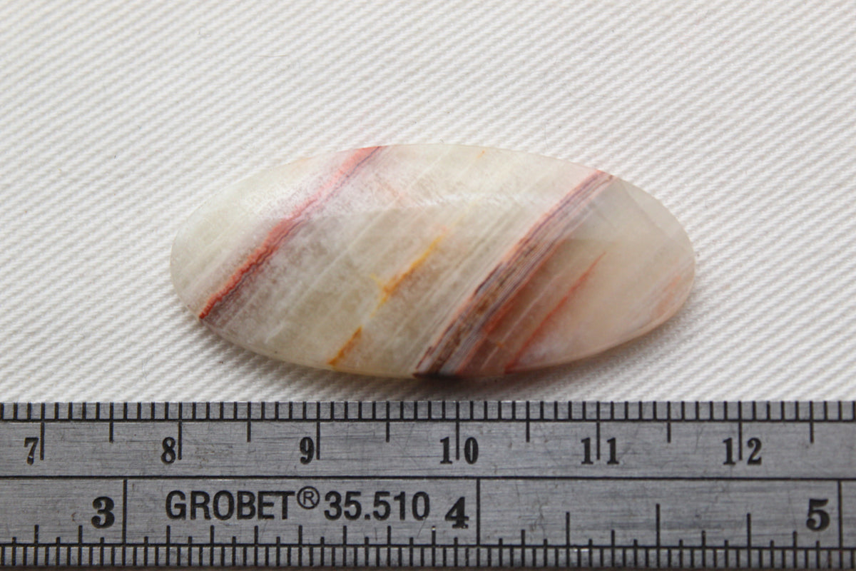 One Green onyx Cabochon Gemstone natural Oval