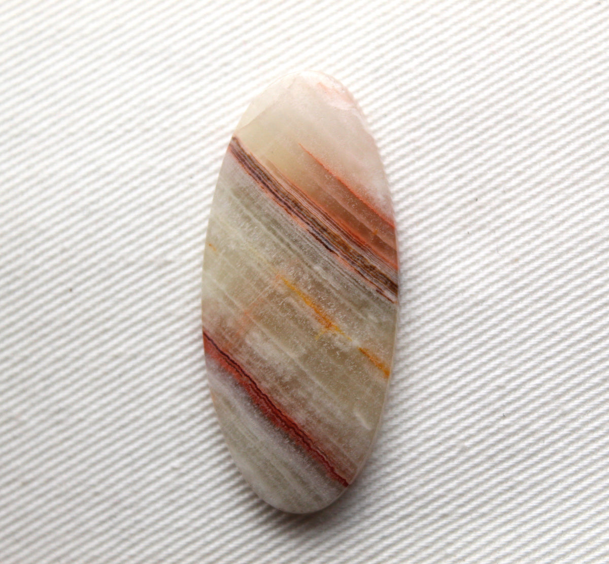 One Green onyx Cabochon Gemstone natural Oval