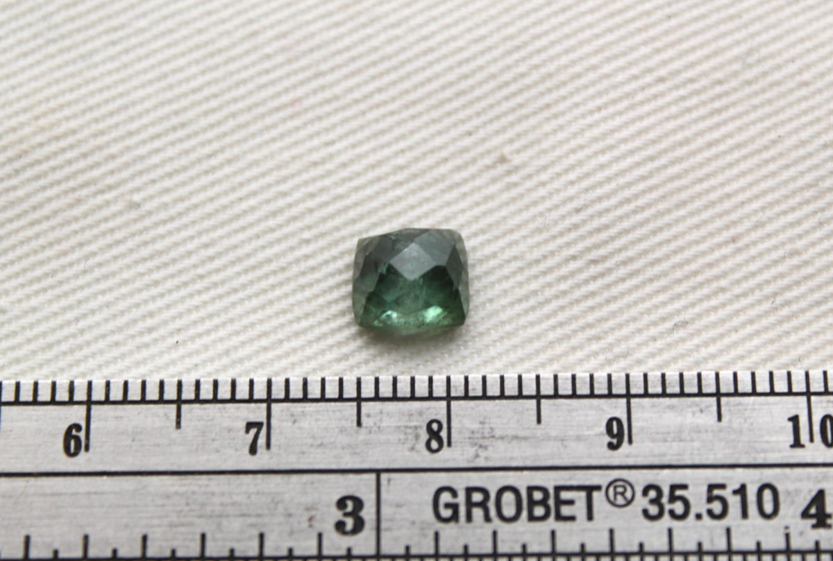 Green Rosecut Tourmaline cabochon Gemstone natural
