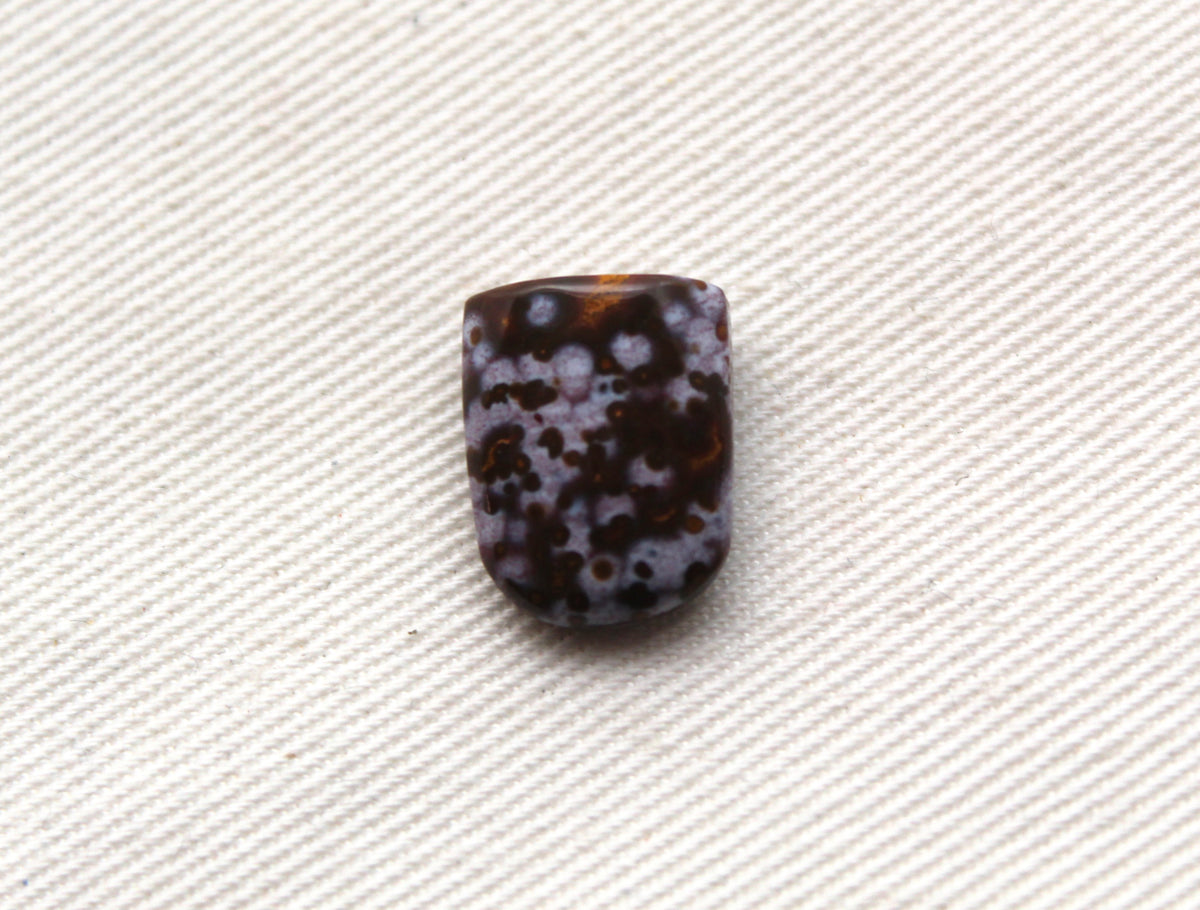 Small Arda Jasper Cabochon freeform cushion high dome