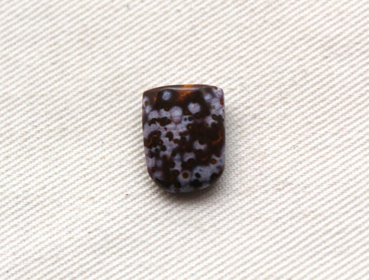 Small Arda Jasper Cabochon freeform cushion high dome