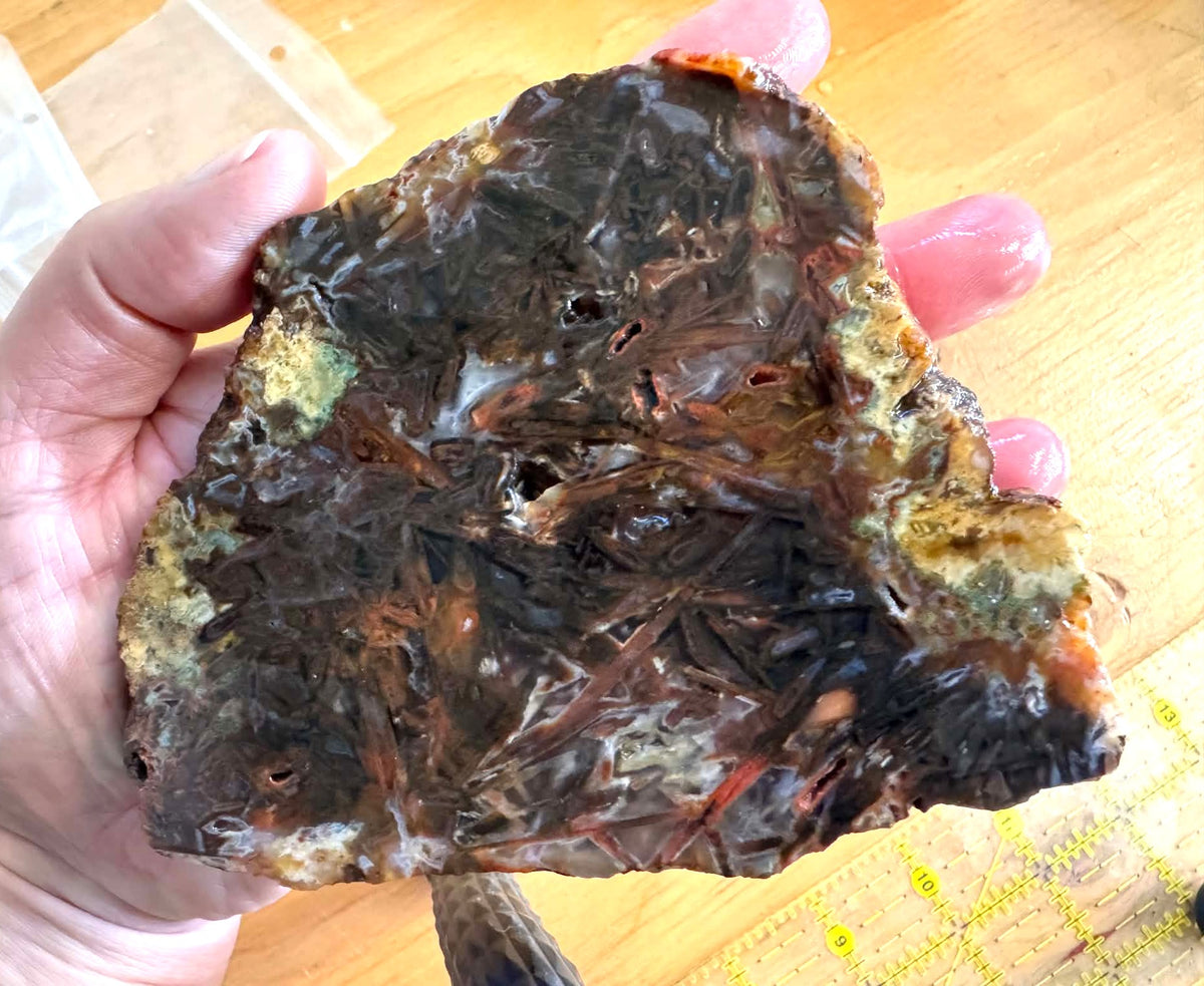 Turkish Agate Natural Stone Slab tubes