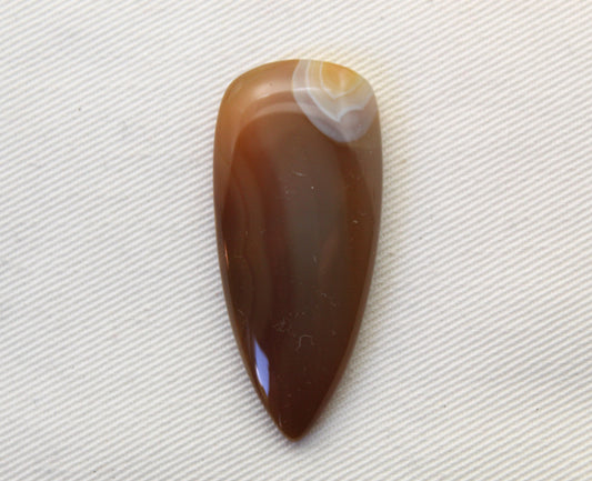 Sumatra Agate Cabochon Gemstone Yellow freeform