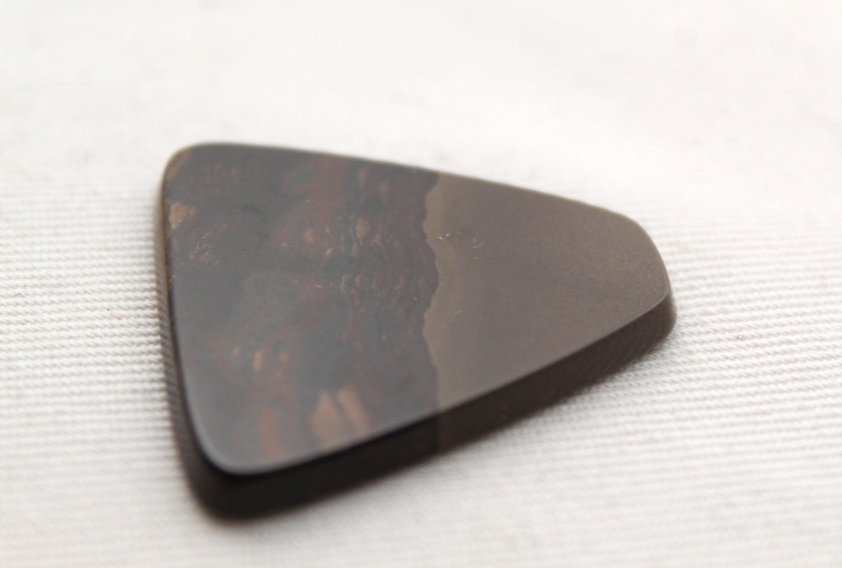 Deschutes Jasper Thin Cabochon beige brown gemstone