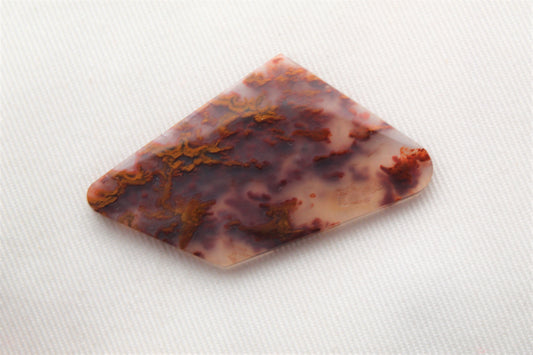 Plume Agate freeform Cabochon Gemstone