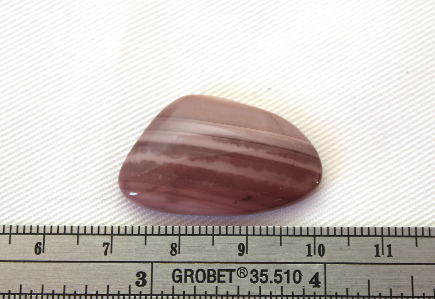 Cabochon Jaspe Impérial forme libre Gemme brun rosé