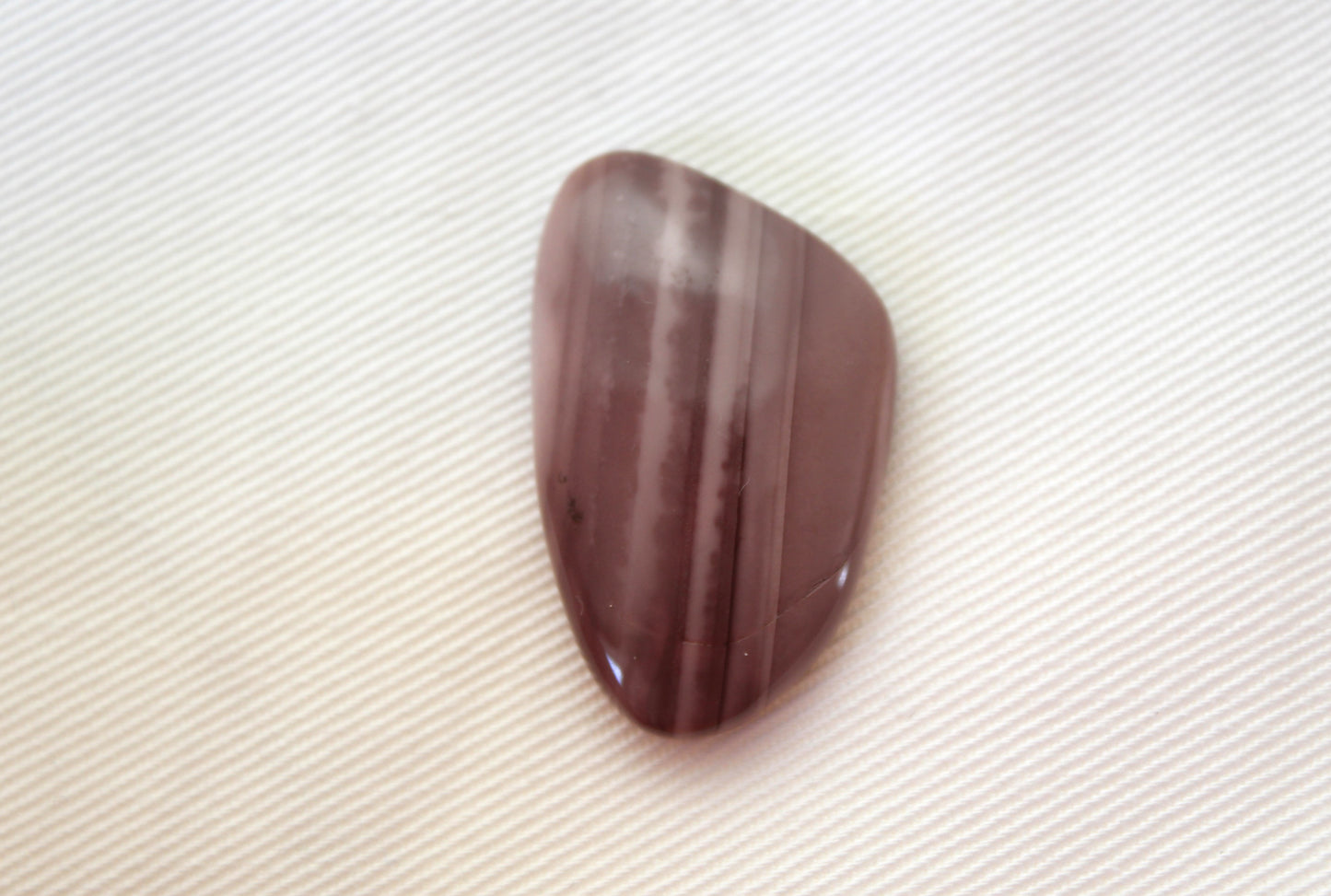 Cabochon Jaspe Impérial forme libre Gemme brun rosé